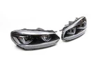 Передні фари Black (2 шт, LED) для Volkswagen Golf 6 - 3