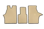 Килимки EVA (бежеві) з 3 частин для Mercedes Vito W638 1996-2003 рр - 1