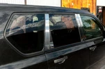 Молдинг дверних стійок (8 шт, нерж) для Nissan X-trail T31 2007-2014рр - 3