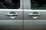 Накладки на ручки (нержавійка) 4 штуки. Carmos - Турецька сталь для Volkswagen T6 - 11