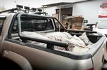 Дуга на кузов (чорна) 60мм для Volkswagen Amarok 2010-2022 рр - 2