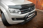 Дефлектор капоту (EuroCap) для Volkswagen Amarok 2010-2022 рр - 9