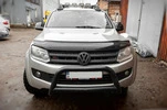 Дефлектор капоту (EuroCap) для Volkswagen Amarok 2010-2022 рр - 8