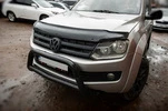 Дефлектор капоту (EuroCap) для Volkswagen Amarok 2010-2022 рр - 7