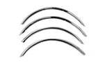 Накладки на арки (4 шт, нерж) для Mercedes A-сlass W168 1997-2004 рр - 2