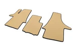 Килимки EVA (бежеві, передні, для 1-20251) для Volkswagen T5 Transporter 2003-2010 рр - 2