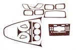 Накладки на панель Дерево для Opel Corsa D 2007-2014 рр - 3