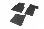 Гумові килимки (3 шт, Polytep) для Opel Movano 2010-2021 рр - 1