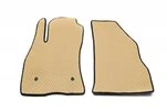 Килимки EVA (бежеві, передні) для Fiat Doblo II 2010-2022 рр - 1