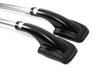 Рейлінги Black Shark (з поперечками) для Volkswagen Amarok 2010-2022 рр - 10