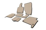 Килимки EVA (бежеві) 3 ряди (6 килимків) для Ауди Q7 2005-2015 рр - 2