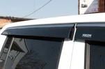 Вітровики з хромом (4 шт, Niken) для Volkswagen Amarok 2010-2022 рр - 5