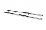 Бічні труби (2 шт., нерж) для Dodge Nitro 2007- рр - 2