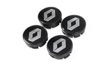 Ковпачки диски чорні 5888 (60мм на 56мм, 4 шт) для Тюнінг Renault - 1