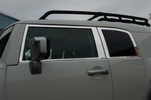 Комплект молдингів на вікна (нержавійка, 16 шт) для Toyota FJ Cruiser - 2