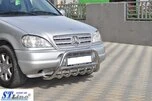 Кенгурятник (нерж.) для Mercedes ML W163 - 3