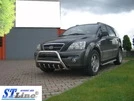 Кенгурятник WT003 (нерж.) для Kia Sorento I BL 2002-2009 рр - 2