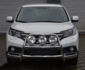 Передній захист WT018 (нерж.) для Honda CRV 2012-2016 рр - 4