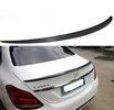 Спойлер для Coupe (1234 Upgrade, чорний) для Mercedes C-сlass W205 2014-2021рр - 1