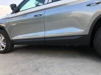 Молдинг дверний Carmos широкий (нерж) для Skoda Kodiaq 2016-2023 рр