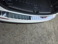 Накладка на задній бампер Carmos глянець (нерж) для Volvo XC60 2017- рр