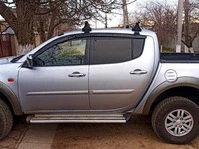 Вітровики (4 шт., Sunplex Sport) для Mitsubishi L200 2006-2015 рр
