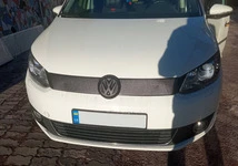 Зимова накладка на решітку (верхня) Матова для Volkswagen Caddy 2010-2015 рр