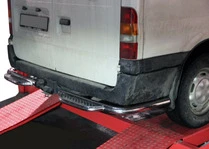 Задні захист підніжка AK-Special (нерж.) для Ford Transit 2000-2014 рр