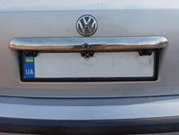 Накладка над номером 1996-2001 (нерж) для Volkswagen Passat B5 рр