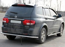 Задня дуга AK005 (нерж) для SsangYong Kyron 2005-2014 рр