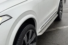 Бокові пороги OEM V1 (2 шт) для Volvo XC90 2015- рр