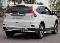 Задня дуга AK003-21 (нерж) для Honda CRV 2012-2016 рр