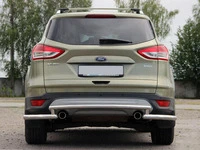 Задня дуга AK002-3 (нерж) для Ford Kuga/Escape 2013-2019 рр