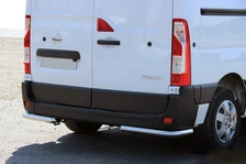 Задні куточки AK003 (2 шт., нерж) для Renault Master 2011-2023 рр