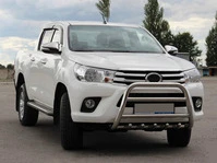 Передній захист WT010 (нерж) для Toyota Hilux 2015- рр