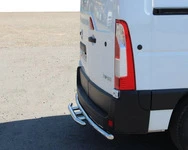 Задня дуга AK008 (нерж.) для Opel Movano 2010-2021 рр