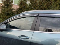 Вітровики з хромом (4 шт., Niken) для Kia Sportage 2021- рр