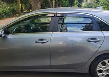 Вітровики з хромом HB (4 шт., Niken) для Kia Ceed 2018- рр