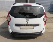 Накладка на задній бампер EuroCap (ABS) для Renault Lodgy 2013-2022 рр