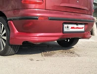 Накладка на задній бампер (Meliset, під покраску) для Fiat Bravo 2008- рр