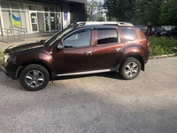 Вітровики з хромом (4 шт, Niken) для Dacia Duster 2008-2018 рр