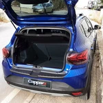 Накладка на задній бампер EuroCap (ABS) для Dacia Sandero 2021- рр