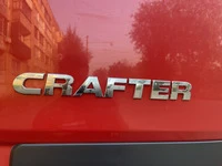 Напис Crafter (косою шрифт) для Volkswagen Crafter 2006-2016 рр