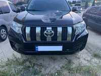 Хром накладки на решітку 2017-2025 для Toyota Land Cruiser Prado 150