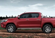 Окантовка вікон (4 шт, нерж) для Toyota Hilux 2015- рр