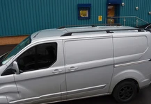 Рейлінги OmsaLine Sport (2 шт, чорні) довга база для Ford Custom 2013-2022 рр