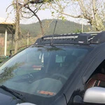 Козирок вітрового скла V3 (LED) для Jeep Grand Cherokee WJ 1999-2004рр