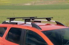 Перемички на звичайні рейлінги під ключ Wizard V1 (2 шт) 115см, чорні