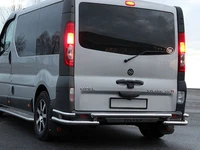 Задній захист AK-Special (нерж) для Renault Trafic 2001-2015 рр