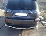 Задній захист D125201 (нерж) для Mitsubishi Outlander 2006-2012рр